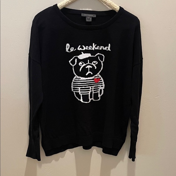 French Connection Black Sweater - Picture 1 of 6